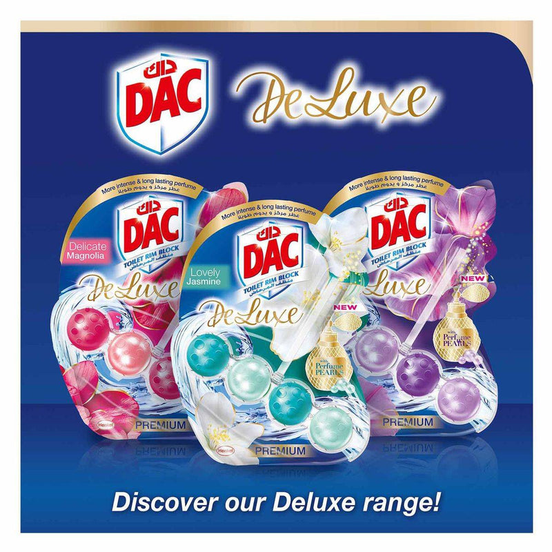 Dac Toilet Rim Block Deluxe Jasmine 50g
