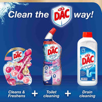 Dac Toilet Rim Block Deluxe Magnolia 50g