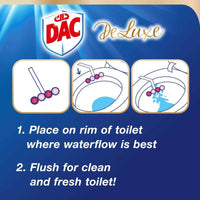 Dac Toilet Rim Block Deluxe Magnolia 50g