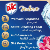 Dac Toilet Rim Block Deluxe Magnolia 50g