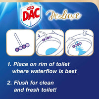 Dac Toilet Rim Block Deluxe Moon Flower 50g
