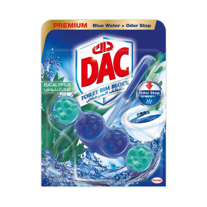 Dac Toilet Rim Block Eucalyptus 50g