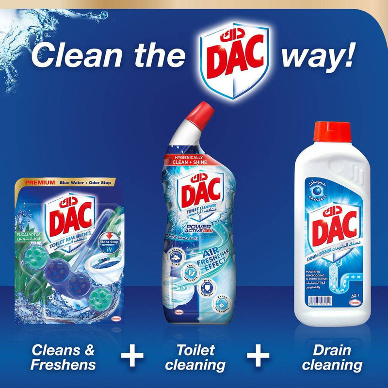 Dac Toilet Rim Block Eucalyptus 50g