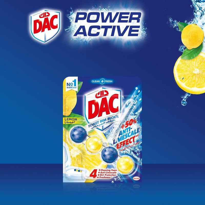 Dac Toilet Rim Block Lemon 50g