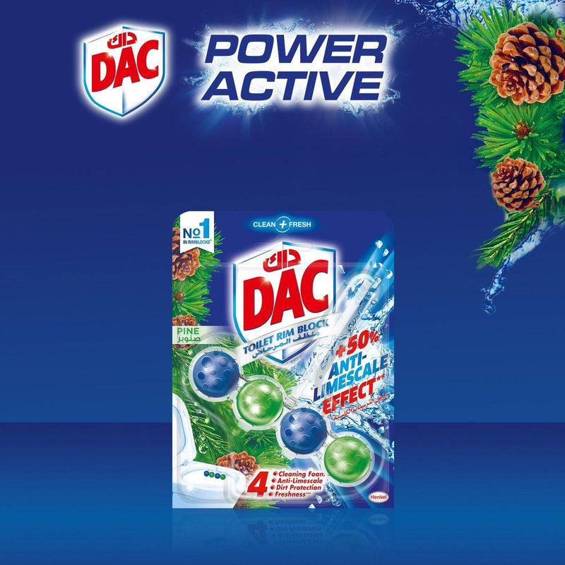 Dac Toilet Rim Block Pine 50g