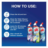 Dac Toliet Cleaner Floral 750ml