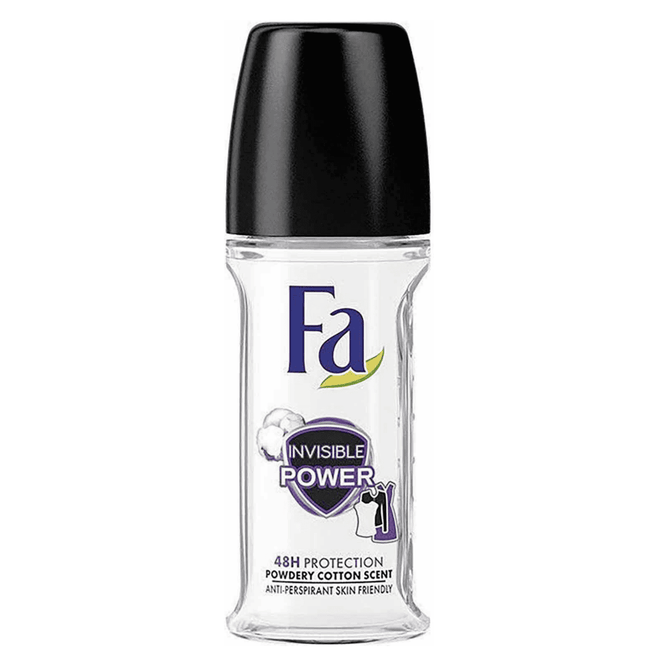 Fa Deodorant Roll On Invisible Power 50ml