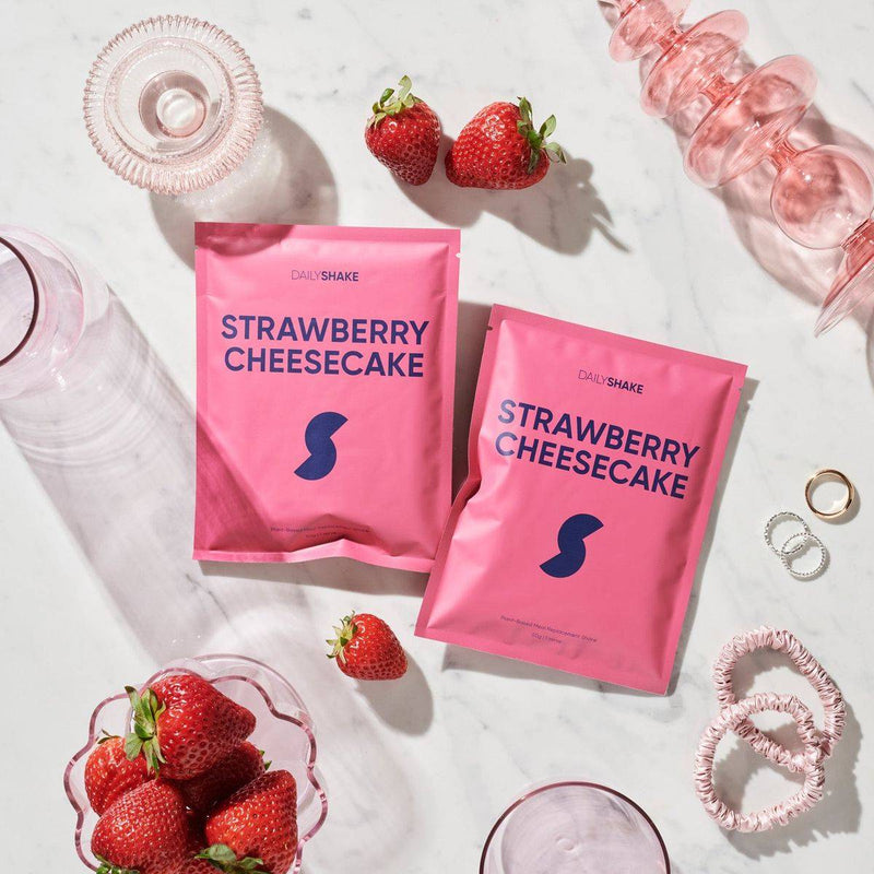 Daily Shake Strawberry Cheesecake Sachet 50g