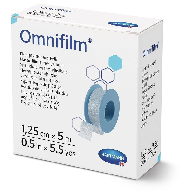 Omnifilm Adhesive Plastic Film Tape 1.25cm x 5m