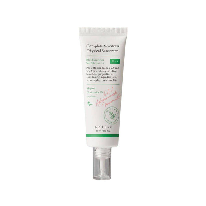 AXIS-Y Complete No-Stress Physical Sunscreen SPF50+ Ver.3 50ml