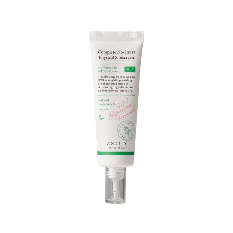 AXIS-Y Complete No-Stress Physical Sunscreen SPF50+ Ver.3 50ml