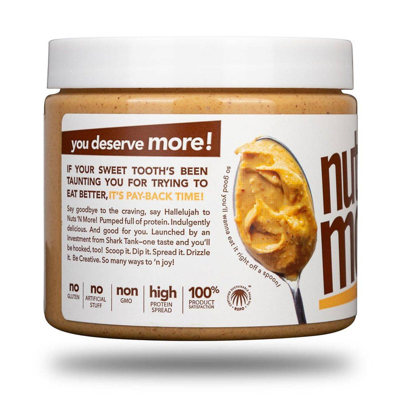 Nuts 'N More Protein Peanut Butter Spread Toffee Crunch 429g