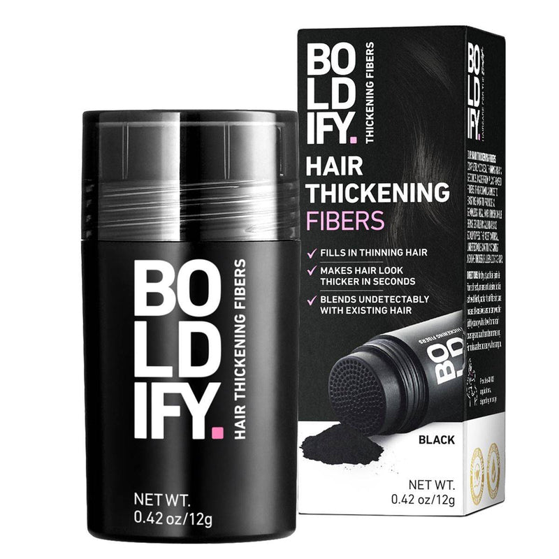 Boldify Hair Building Fiber Black 12g