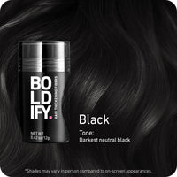 Boldify Hair Building Fiber Black 12g