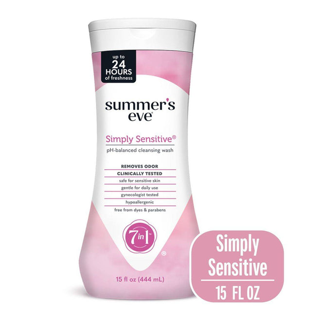 Summer's Eve Daily Cleansing Wash Simply Sensitive 444ml