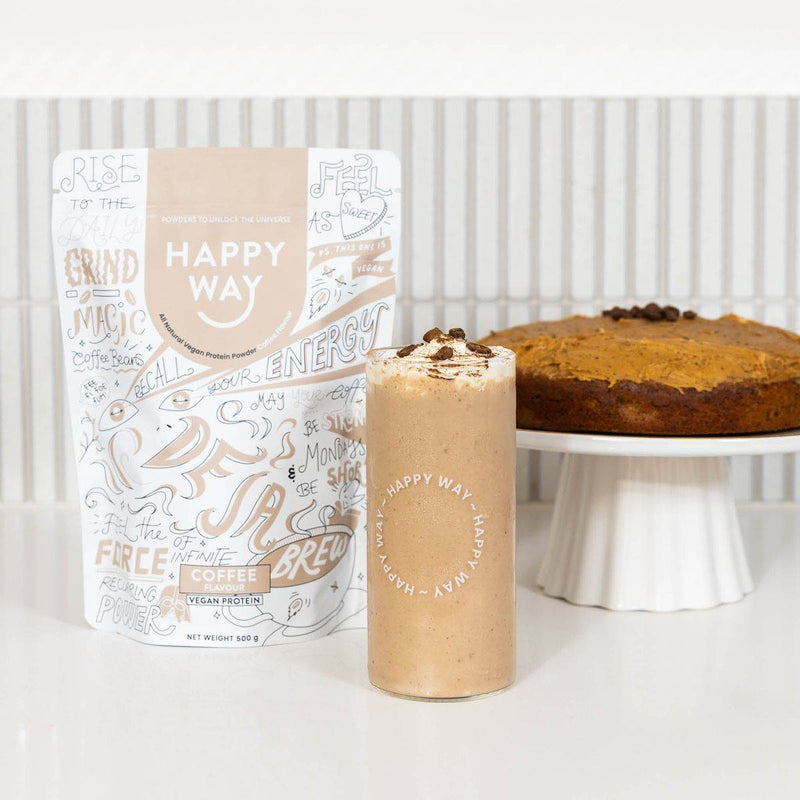 Happy Way Vegan Protein Powder Coffee 500g
