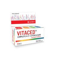 Vitaced Complete A-Z Multivitamin + Lutein & Q10 30 Tablets