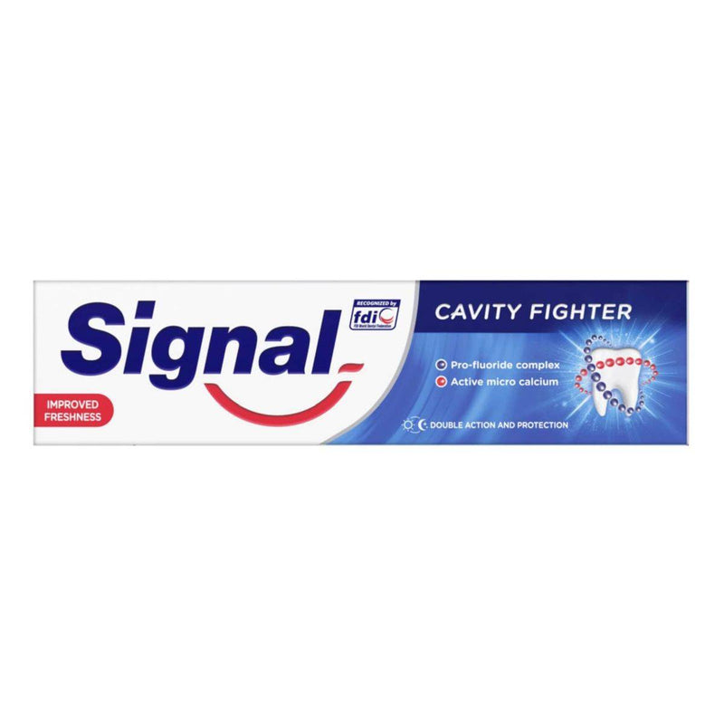 Signal Toothpaste Cavity Fighter 4 x 75ml Value Pack