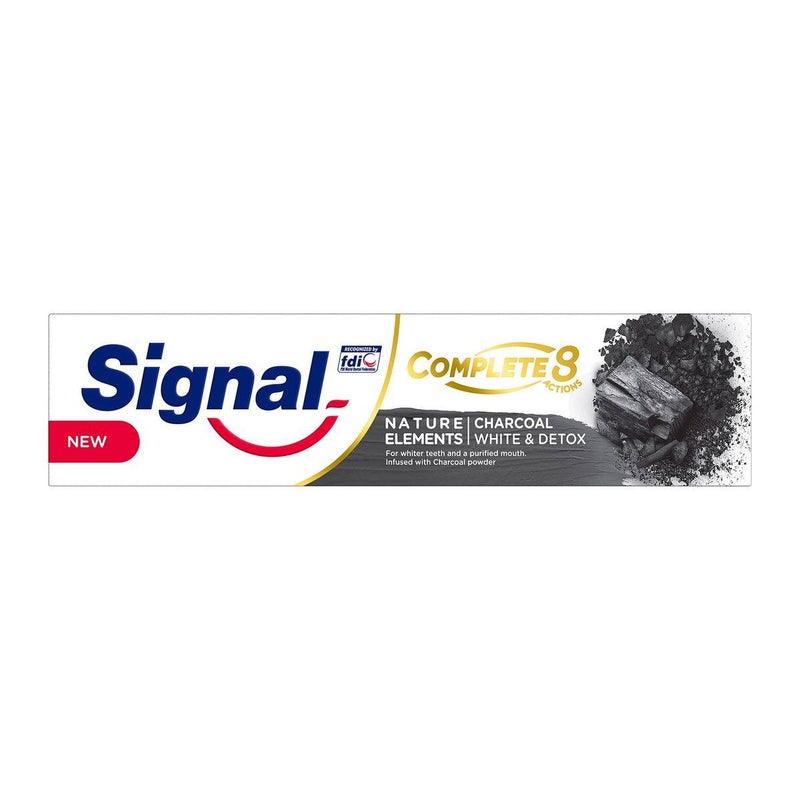 Signal Toothpaste Complete 8 Actions Nature Charcoal 75ml