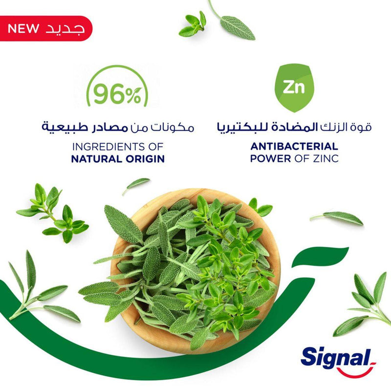 Signal Toothpaste Complete 8 Actions Nature Herbal Gum Care 75ml