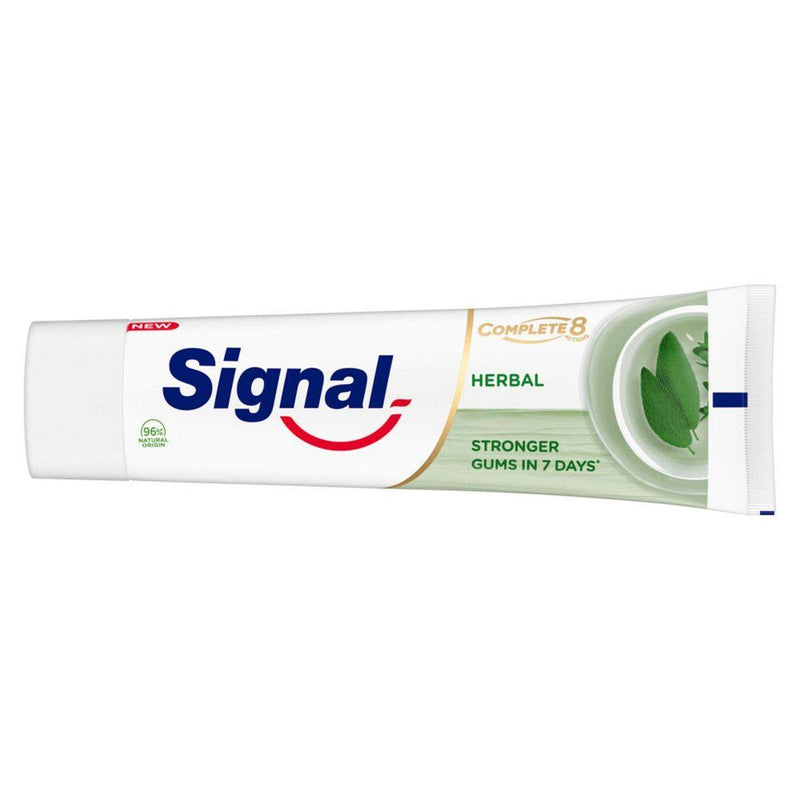 Signal Toothpaste Complete 8 Actions Nature Herbal Gum Care 75ml