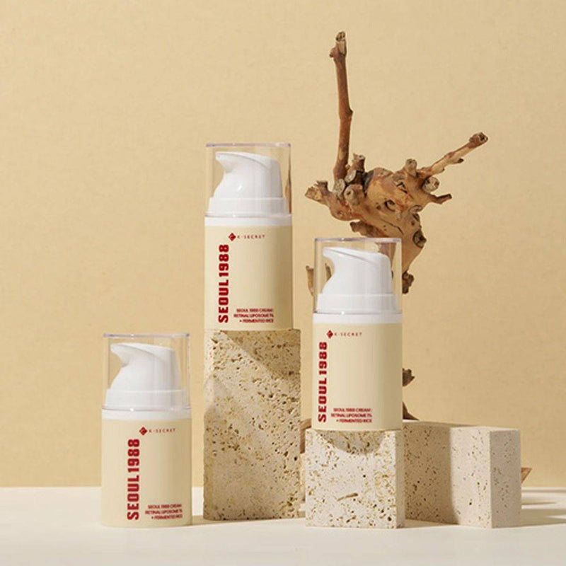 K-Secret Seoul 1988 Cream : Retinal Liposome 1% + Fermented Rice 50ml