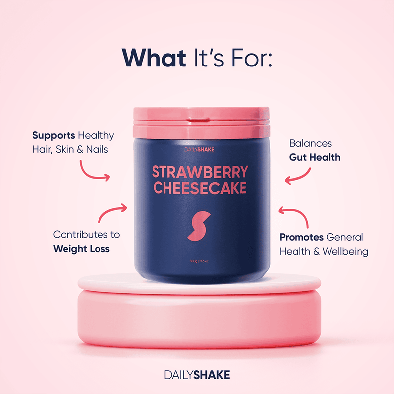 Daily Shake Strawberry Cheesecake Sachet 50g