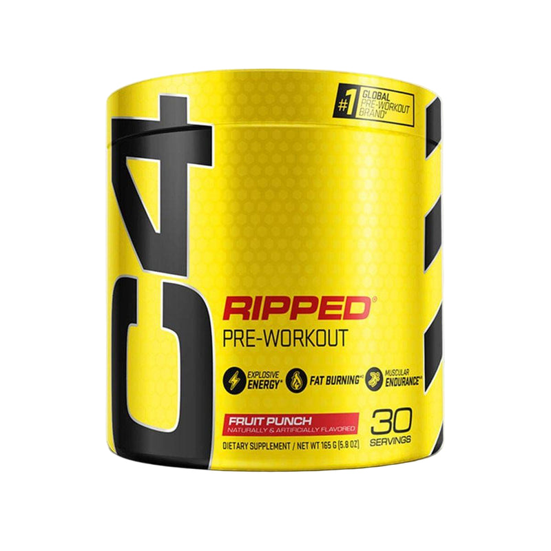 Cellucor C4 Ripped Pre Workout Powder Tropical Punch 30 Serves 165g