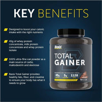Basix Total Gainer Choco Chunk 2.72kg