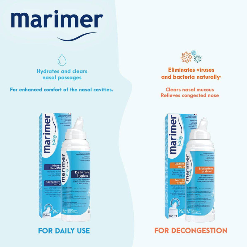 Gilbert Laboratories Marimer Isotonic Nasal Spray Baby 100ml