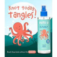 Mini U Organic Aloe Vera Detangler Fresh Apple 250ml