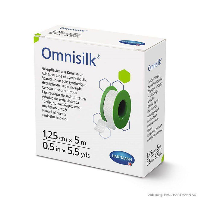 Omnisilk Adhesive Silk Tape 1.25cm x 5m