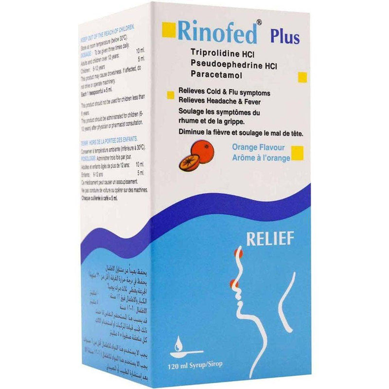 Rinofed Plus Syrup 120ml