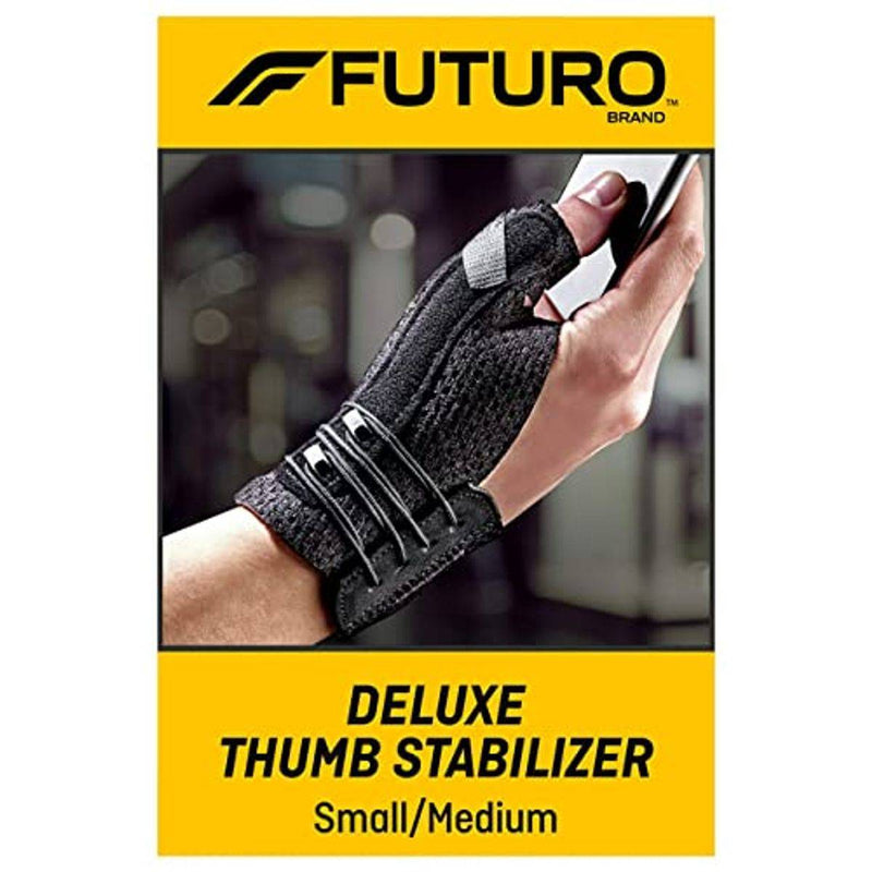 Futuro Deluxe Thumb Stabilizer Small/Medium Black