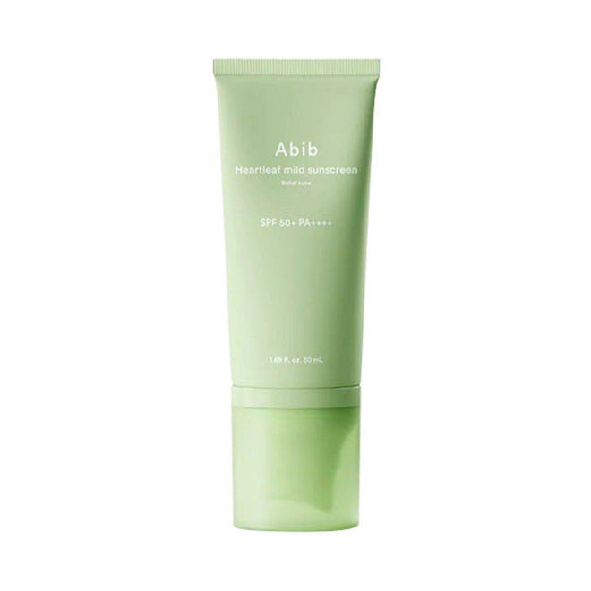 Abib Heartleaf Mild Sunscreen Relief Tube SPF50+ 50ml
