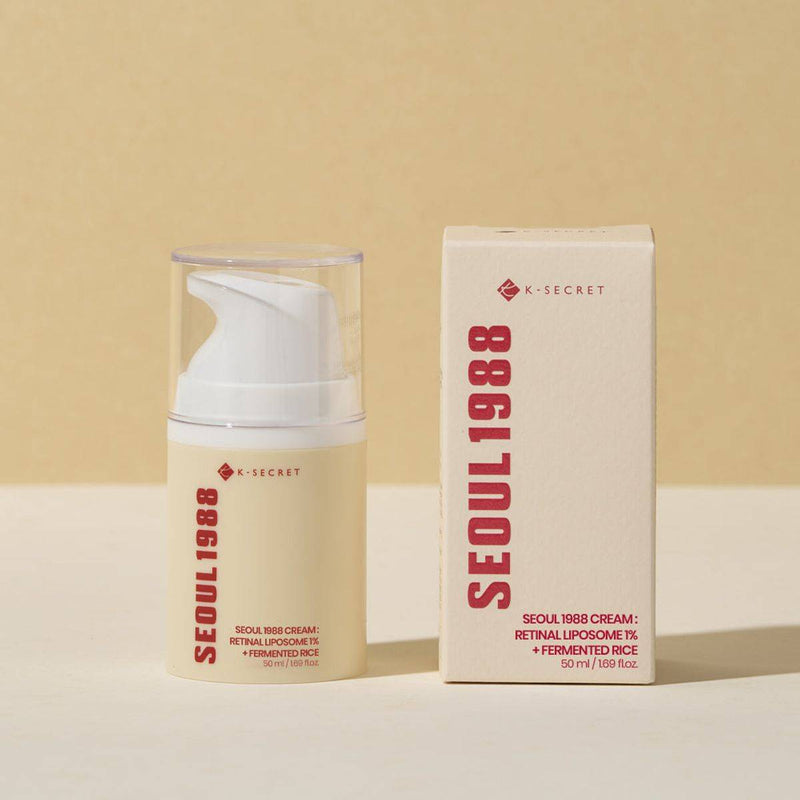 K-Secret Seoul 1988 Cream : Retinal Liposome 1% + Fermented Rice 50ml