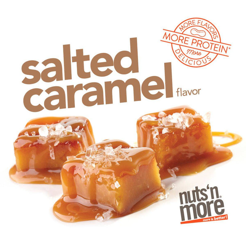 Nuts 'N More Protein Peanut Butter Spread Salted Caramel 429g