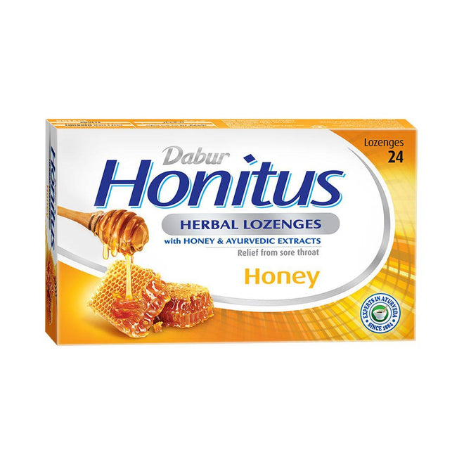 Dabur Honitus Herbal Honey 24 Lozenges