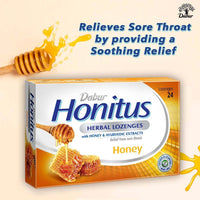 Dabur Honitus Herbal Honey 24 Lozenges