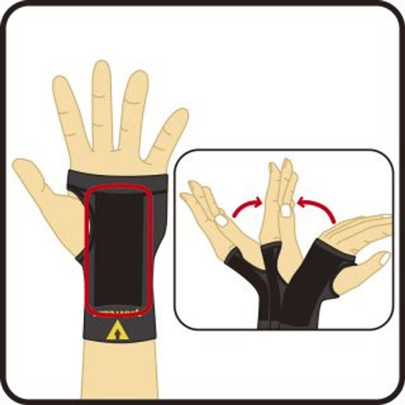 Vantelin Support Wrist Black Large