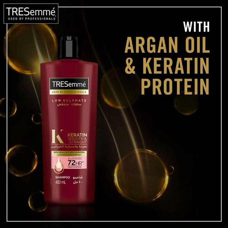 Tresemme Shampoo Keratin Smooth & Straight 400ml