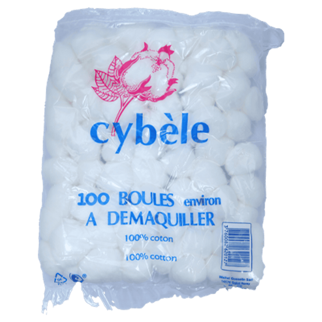 Cybele White Cotton Balls 100 Pieces