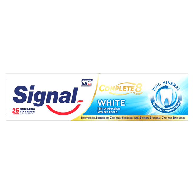 Signal Toothpaste Complete 8 Actions White 75ml
