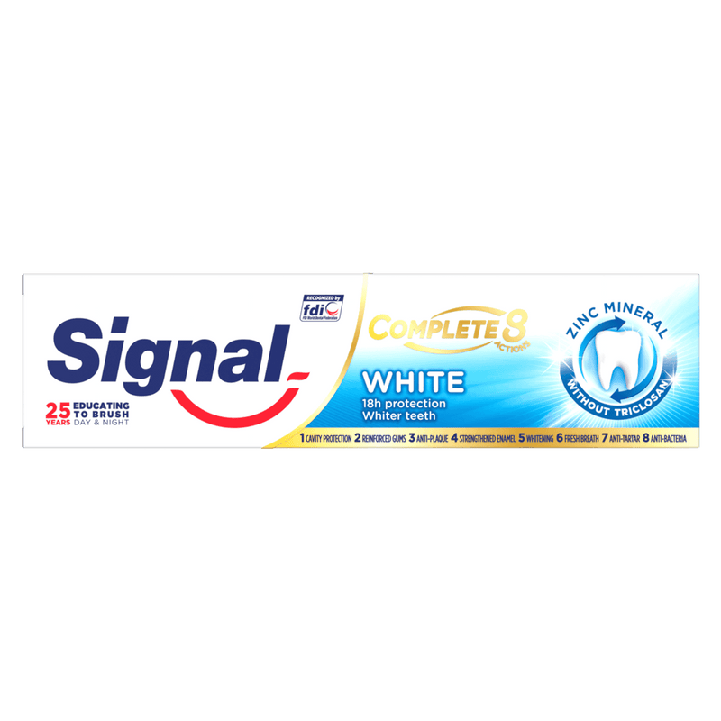 Signal Toothpaste Complete 8 Actions White 75ml