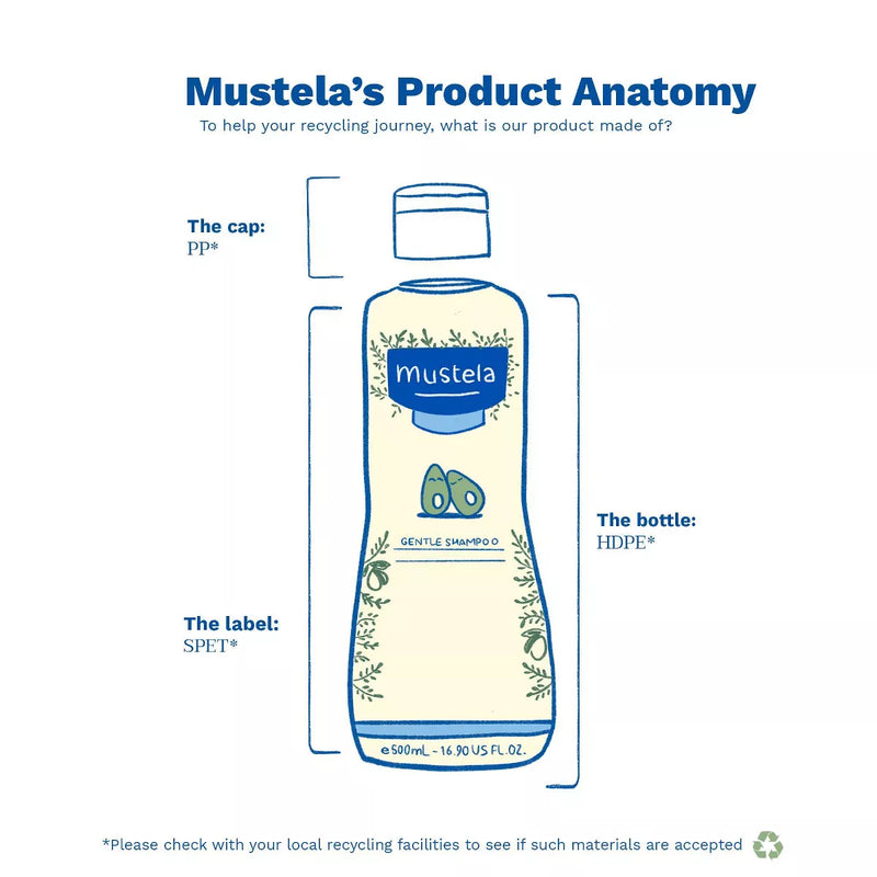 Mustela Baby Gentle Shampoo 200ml
