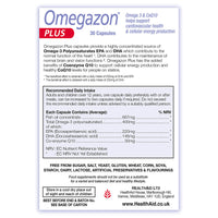 HealthAid OmegaZon Plus 30 Capsules