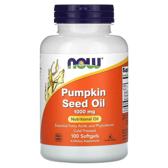 Now Pumpkin Oil 1000mg 100 Softgels