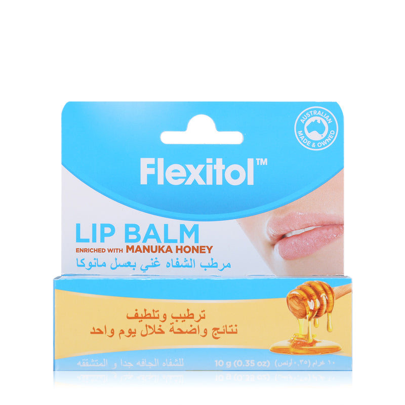Flexitol Lip Balm Manuka Honey 10g