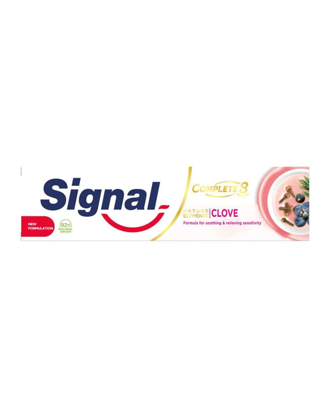 Signal Toothpaste Complete 8 Actions Nature Clove Sensitive 75ml