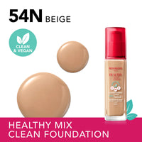Bourjois Healthy Mix Clean Foundation 54 Beige 30ml